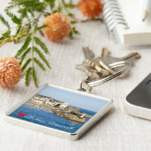 Custom Heart St Ives Harbour Pier Cornwall Foto Schlüsselanhänger (Seite)