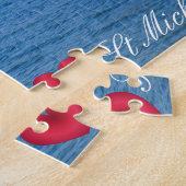 Custom Heart St Michaels Mount Cornwall Foto Puzzle (Seite)