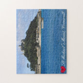 Custom Heart St Michaels Mount Cornwall Foto Puzzle (Vertikal)