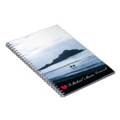 Custom Heart St Michaels Mount Cornwall + Pferde Notizblock (Rechte Seite)