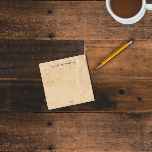 Custom Heart Stars Post-it Klebezettel