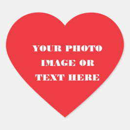 Custom Heart Sticker - Weihnachts- und Hochzeitsde