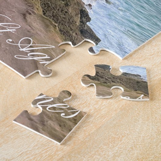 Custom Heart Wheart Coates St Agnes Cornwall Foto Puzzle (Seite)