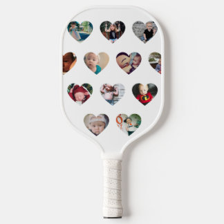 Custom HEARTS Foto Gallery Pickleball Paddel Schläger