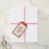 Custom Hebrew Venachafoch-hu Purim Mishloach Manot Geschenkanhänger (Mit Garn)