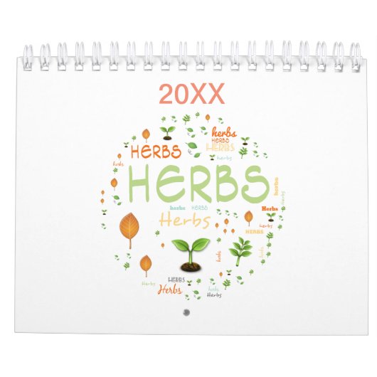 CUSTOM HERB CALENDAR - 20XX KALENDER (Rückseite)