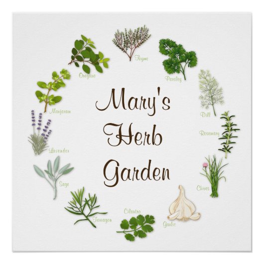 Custom Herd Garden Poster (Vorderseite)