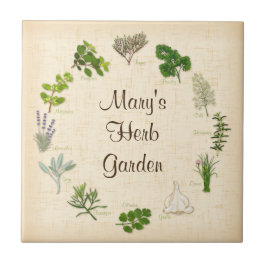 Custom Herd Garden Tile Fliese