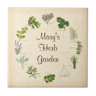 Custom Herd Garden Tile Fliese