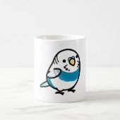 CUSTOM Herr Blue the Chubby Budgie Kaffeetasse (Mittel)