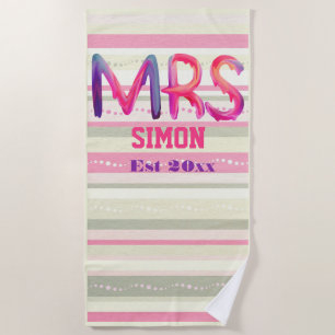 Custom - Herr und Frau Strandtuch