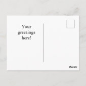 Custom Herzog Garden Postcard Postkarte (Rückseite)