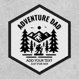 Custom Hex Trail Tested Adventure Dad Design