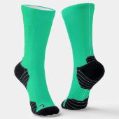 Custom High-Performance Athletic Crew Socks Socken (Gewinkelt)