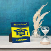 Custom High School Abschluss Class of 20XX Geschen Fotoplatte (InSitu)