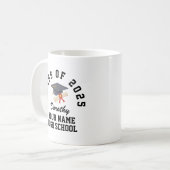 Custom High School Abschlussfeier Kaffeetasse (Vorderseite Links)