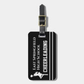 Custom High School Cheerleading Bags Gepäckanhänger (Vorderseite vertikal)