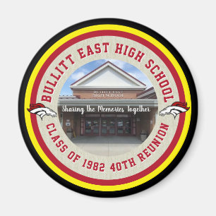 Custom High School Class Wiedersehen Ideenmagnet Magnet