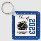 Custom High School Fundraisers Ideen Klasse Keycha Schlüsselanhänger (Vorderseite)