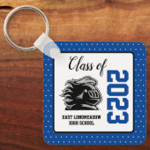 Custom High School Fundraisers Ideen Klasse Keycha Schlüsselanhänger (Vorderseite)