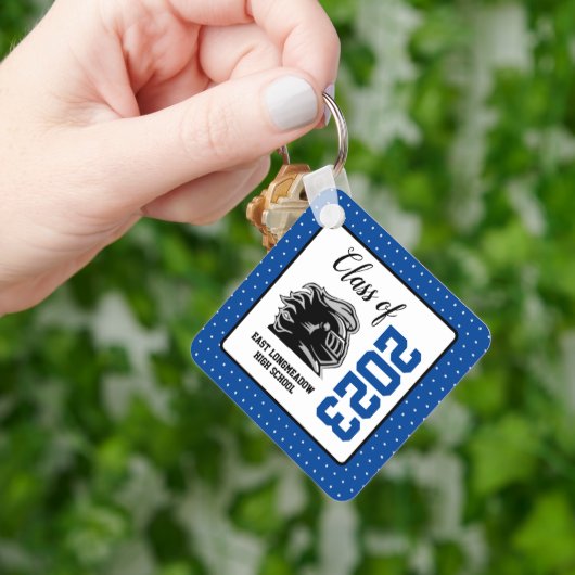 Custom High School Fundraisers Ideen Klasse Keycha Schlüsselanhänger (Hand)