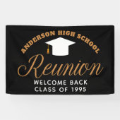 Custom High School Wiedersehen Partys Willkommen Banner (Horizontal)