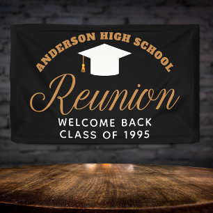 Custom High School Wiedersehen Partys Willkommen Banner