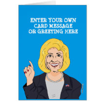 Custom Hillary Clinton Cartoon
