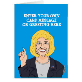 Custom Hillary Clinton Cartoon