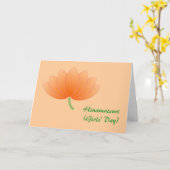 CUSTOM Hinamatsuri (Mädchentag) Lotus Grüße Karte (Gelbe Blume)