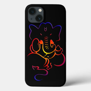 Custom Hindu God Ganesh Graphic iPhone Case