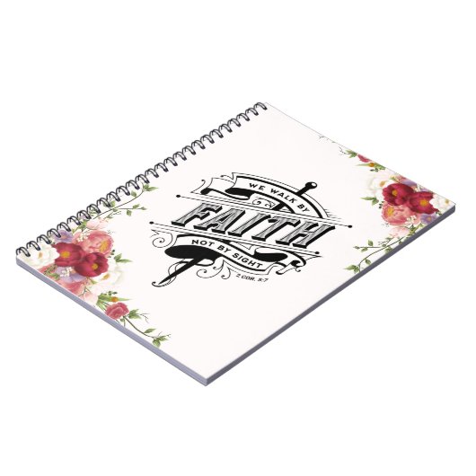 CUSTOM HINTERGRUND: Wir gehen am Faith-Notebook vo Notizblock (Linke Seite)