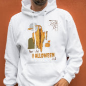 Custom Hintern Puff Kokett Skelettkastenkostüm Hoodie