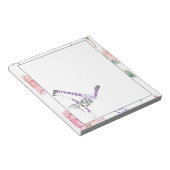 Custom Hip Hop Torie | Rose Wasserfarben Notizblock (angewinkelt)