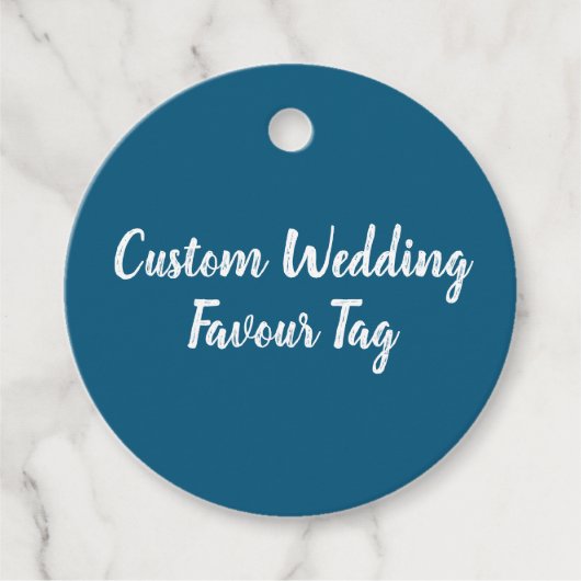 Custom Hochzeit Geschenkanhänger (Vorderseite)