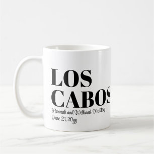 Custom Hochzeit in Urlaubsort Willkommen in Los Ca Kaffeetasse