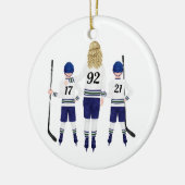 Custom Hockey Ornament (Links)