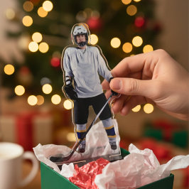 Custom Hockey Player Acrylic Fotoskulptur