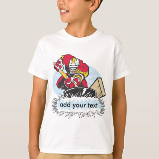 Custom Hockey Player T-Shirt