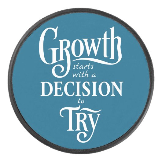 Custom Hockey Puck (Vorderseite)