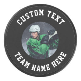 Custom Hockey Puck – Add Your Design Here