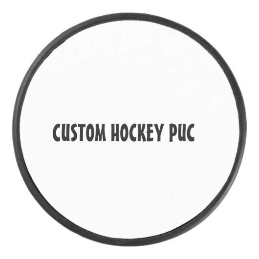 CUSTOM HOCKEY PUCK ERSTELLEN IHR EIGENES DESIGN (Vorderseite)