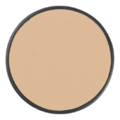 Custom Hockey Puck in Warm Sand (Vorderseite)