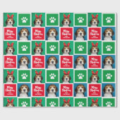 Custom Hogs Weihnachtswrapping Paper Geschenkpapier (Flach)