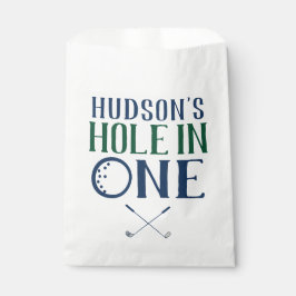 Custom Hole in One First Birthday Gefälligkeitstas Geschenktütchen
