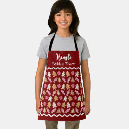 Custom Holiday Backteam Weihnachten Schürze