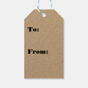 Custom Holiday Geschenk Wrapping Geschenkanhänger