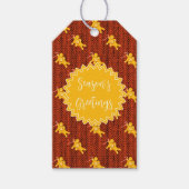 Custom Holiday Gingerbrot Geschenkanhänger (Vorderseite)