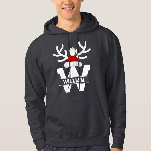 Custom Holiday Matching Family Hoodie (Vorderseite)