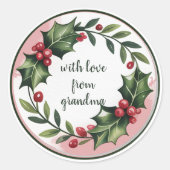 Custom Holiday Stickers to Personalize (Vorderseite)
